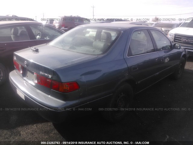 4T1BG28KX1U764532 - 2001 TOYOTA CAMRY CE/LE/XLE 蓝色 照片 4