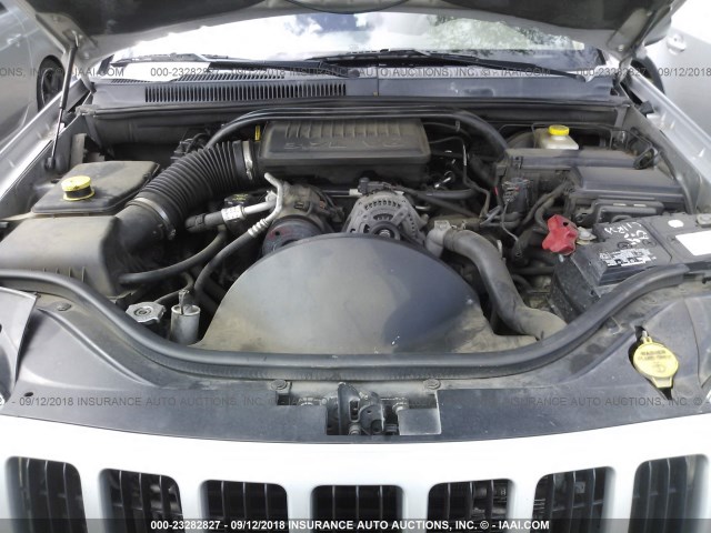 1J4GS48K75C724015 - 2005 JEEP GRAND CHEROKEE LAREDO/COLUMBIA/FREEDOM 银色 照片 10