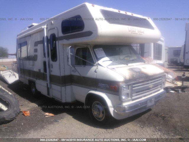 2GBJG31M9G4165470 - 1986 CHEVROLET G30 BROWN photo 1