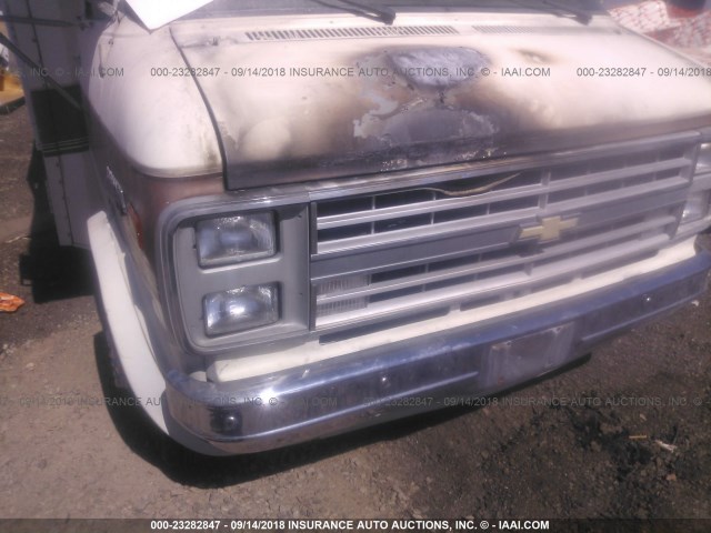 2GBJG31M9G4165470 - 1986 CHEVROLET G30 BROWN photo 6