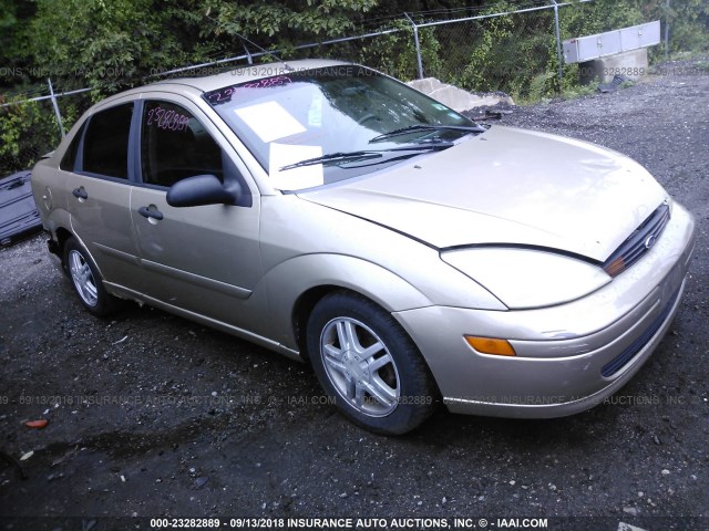 1FAFP34P62W241596 - 2002 FORD FOCUS SE/SE COMFORT GOLD photo 1