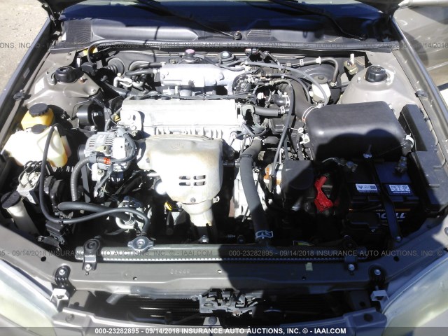 4T1BG22K6XU612121 - 1999 TOYOTA CAMRY CE/LE/XLE 棕色 照片 10