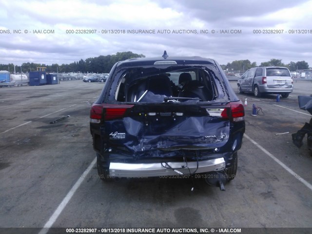 JA4AD2A35JZ055757 - 2018 MITSUBISHI OUTLANDER ES ლურჯი ფოტო 6