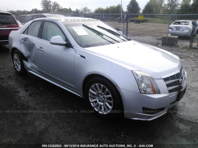 1G6DF5EY5B0113086 - 2011 CADILLAC CTS LUXURY COLLECTION SILVER photo 1