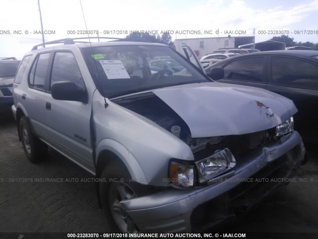 4S6CK58W6Y4403887 - 2000 HONDA PASSPORT EX/LX 银色 照片 1