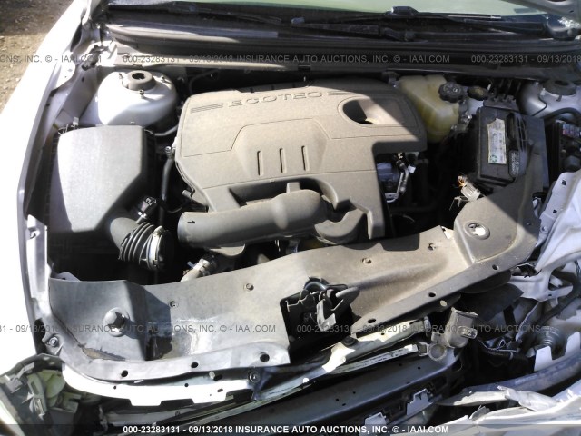 1G1ZA5EUXBF167701 - 2011 CHEVROLET MALIBU LS SILVER photo 10