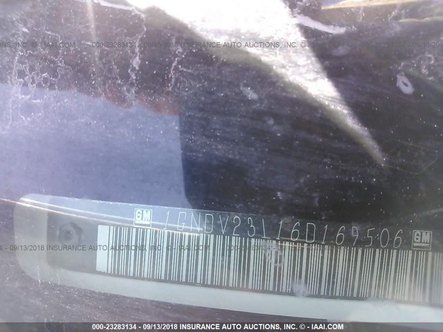 1GNDV23L16D169506 - 2006 CHEVROLET UPLANDER LS WHITE photo 9