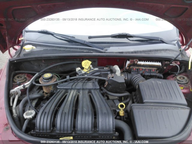 3C4FY48B53T563598 - 2003 CHRYSLER PT CRUISER CLASSIC 红色 照片 10