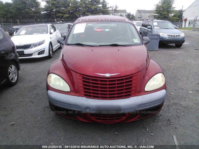 3C4FY48B53T563598 - 2003 CHRYSLER PT CRUISER CLASSIC RED photo 6