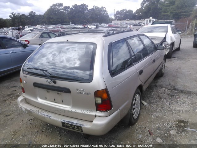 JT2AE09V6S0098726 - 1995 TOYOTA COROLLA DX BEIGE photo 4