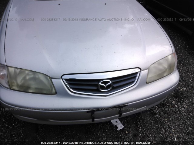 1YVGF22C1Y5131334 - 2000 MAZDA 626 ES/LX GRAY photo 6