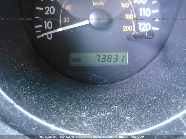 KL1TD66616B523273 - 2006 CHEVROLET AVEO LS RED photo 7