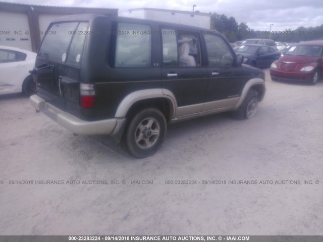 JACDS58XX27J00335 - 2002 ISUZU TROOPER S/LS/LIMITED 绿色 照片 4