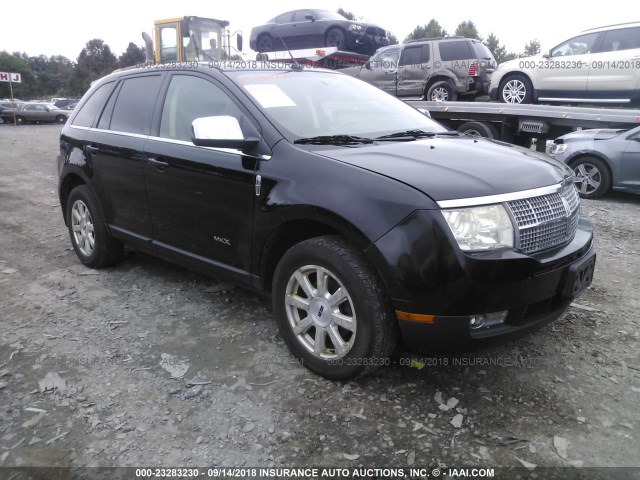 2LMDU88C58BJ19448 - 2008 LINCOLN MKX BLACK photo 1