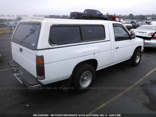 1N6SD11S0MC366223 - 1991 NISSAN TRUCK SHORT WHEELBASE WHITE photo 4