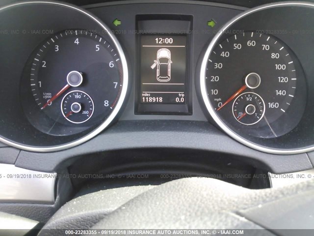 WVWDA7AJ4BW208641 - 2011 VOLKSWAGEN GOLF BLACK photo 7