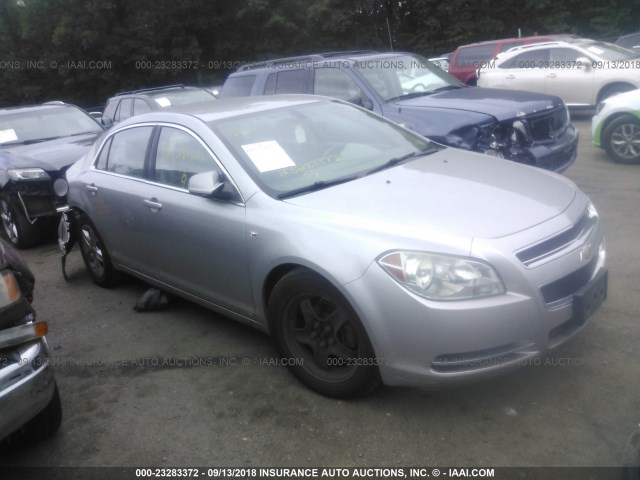 1G1ZH57B48F278292 - 2008 CHEVROLET MALIBU 1LT ვერცხლისფერი ფოტო 1