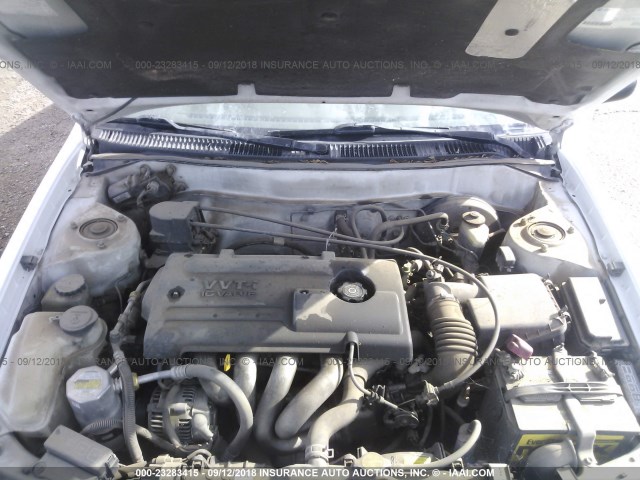 1Y1SK52812Z426261 - 2002 CHEVROLET GEO PRIZM LSI თეთრი ფოტო 10