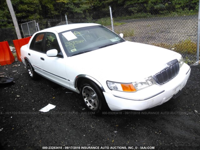 2MEFM74W9YX738820 - 2000 MERCURY GRAND MARQUIS GS WHITE photo 1