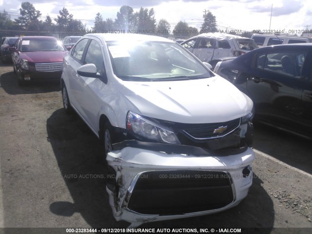 1G1JB5SH3H4133721 - 2017 CHEVROLET SONIC LS 白色 照片 6