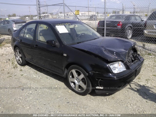 3VWSE69M03M050527 - 2003 VOLKSWAGEN JETTA GLS BLACK photo 1