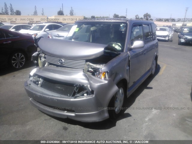 JTLKT334464083308 - 2006 TOYOTA SCION XB Сұр фото 2