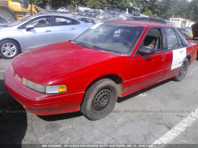 1G3WH52M5SD380027 - 1995 OLDSMOBILE CUTLASS SUPREME SL 红色 照片 2