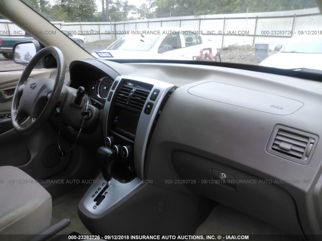 KM8JN12D37U557611 - 2007 HYUNDAI TUCSON SE/LIMITED GRAY photo 5