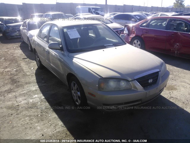 KMHDN46D16U293716 - 2006 HYUNDAI ELANTRA GLS/GT/LIMITED TAN photo 1