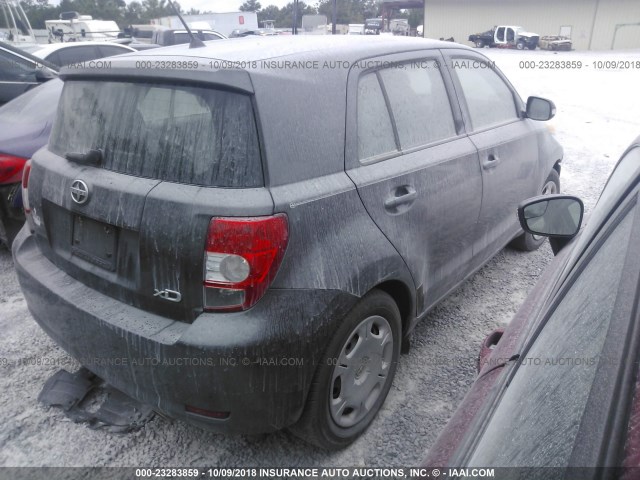 JTKKU10478J028236 - 2008 TOYOTA SCION XD GRAY photo 4