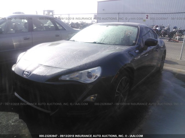 JF1ZNAA17D2722958 - 2013 TOYOTA SCION FR-S GRAY photo 2