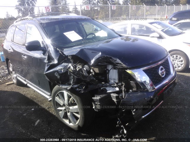 5N1AR2MM0FC611572 - 2015 NISSAN PATHFINDER S/SV/SL/PLATINUM BLACK photo 1