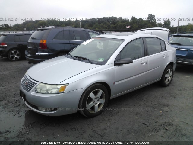 1G8AL58F46Z103177 - 2006 SATURN ION LEVEL 3 SILVER photo 2