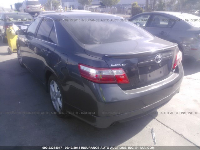 4T1BK46K59U091593 - 2009 TOYOTA CAMRY SE/LE/XLE 灰色 照片 3