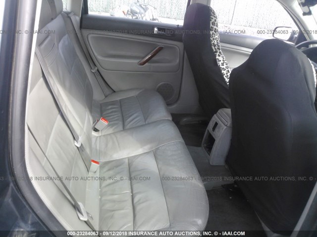 WVWWH63B63E376101 - 2003 VOLKSWAGEN PASSAT GLX GRAY photo 8