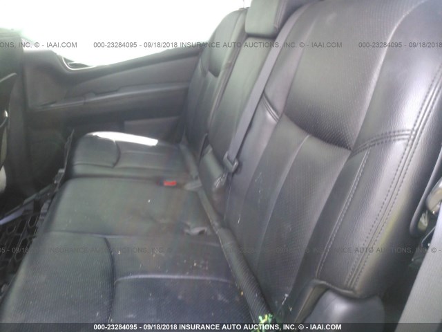 5N1DR2MN4HC610840 - 2017 NISSAN PATHFINDER S/SV/SL/PLATINUM BLACK photo 8