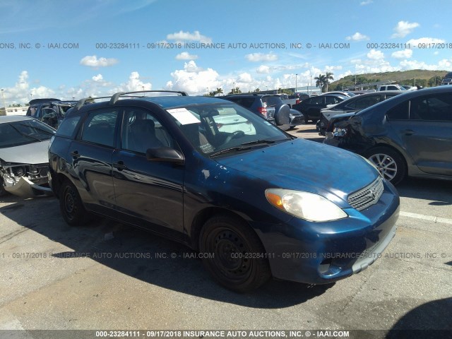 2T1KR32EX5C440670 - 2005 TOYOTA COROLLA MATRIX XR BLUE photo 1