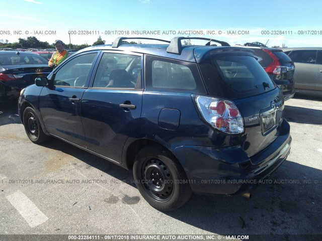 2T1KR32EX5C440670 - 2005 TOYOTA COROLLA MATRIX XR BLUE photo 3
