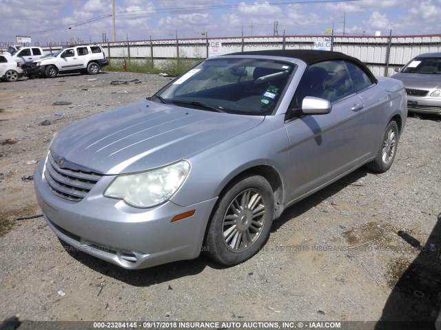 1C3LC55D09N553846 - 2009 CHRYSLER SEBRING TOURING SILVER photo 2