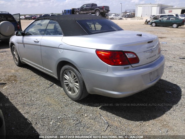 1C3LC55D09N553846 - 2009 CHRYSLER SEBRING TOURING SILVER photo 3