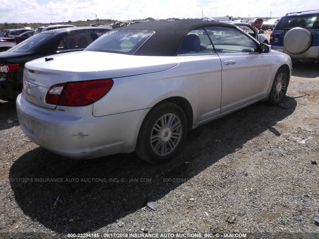 1C3LC55D09N553846 - 2009 CHRYSLER SEBRING TOURING SILVER photo 4