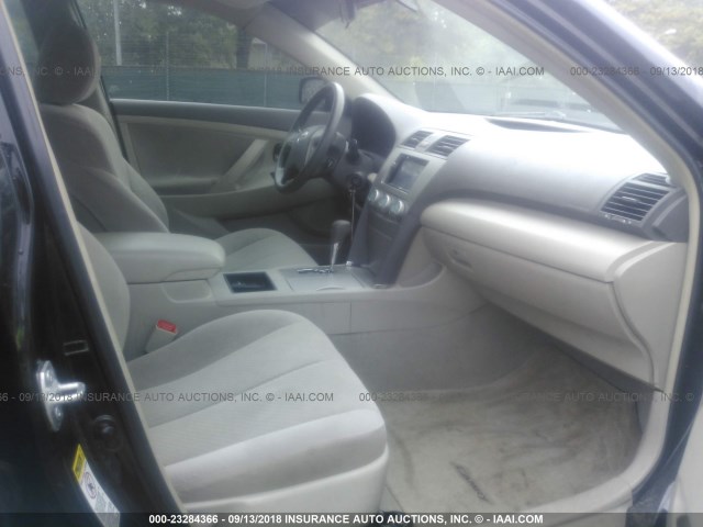 4T1BE46K99U804860 - 2009 TOYOTA CAMRY SE/LE/XLE 黑色 照片 5