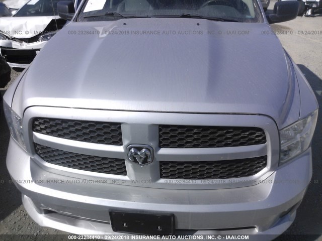 1C6RR6ZM1FS669081 - 2015 RAM 1500 HFE SILVER photo 10