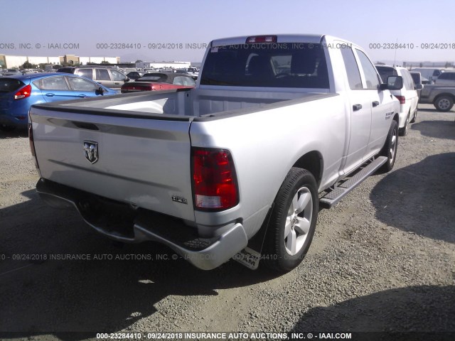 1C6RR6ZM1FS669081 - 2015 RAM 1500 HFE SILVER photo 4