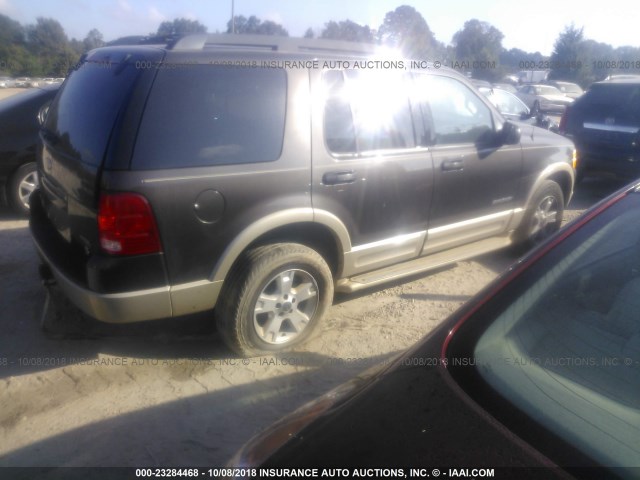 1FMZU74W35UA28549 - 2005 FORD EXPLORER EDDIE BAUER GRAY photo 4