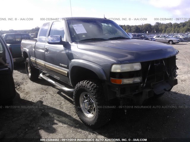 1GCHK29U82E258822 - 2002 CHEVROLET SILVERADO K2500 HEAVY DUTY GRAY photo 1