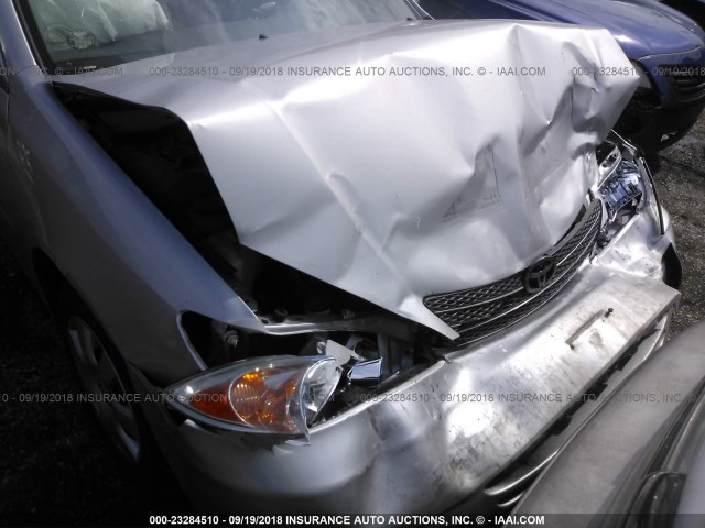 4T1BE32KX3U227845 - 2003 TOYOTA CAMRY LE/XLE/SE Gümüş foto 6
