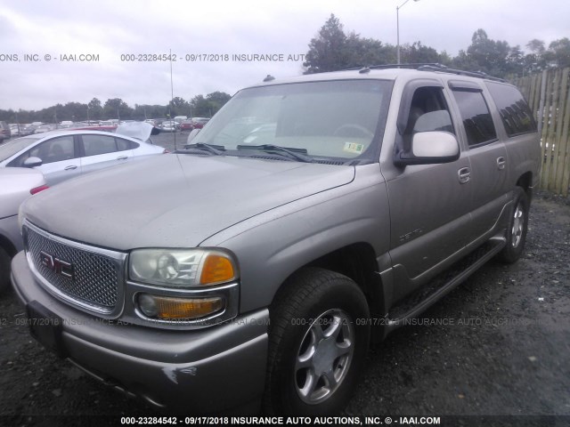 1GKFK66U43J315260 - 2003 GMC YUKON XL DENALI BEIGE photo 2