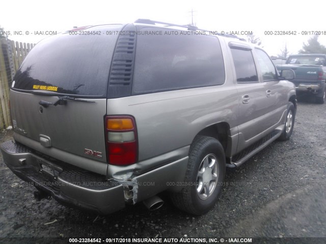 1GKFK66U43J315260 - 2003 GMC YUKON XL DENALI BEIGE photo 4