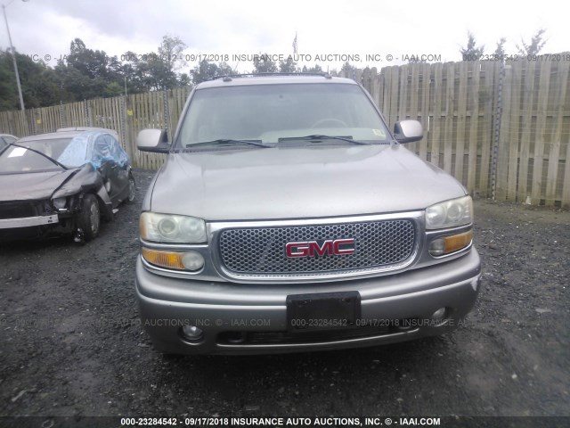 1GKFK66U43J315260 - 2003 GMC YUKON XL DENALI BEIGE photo 6